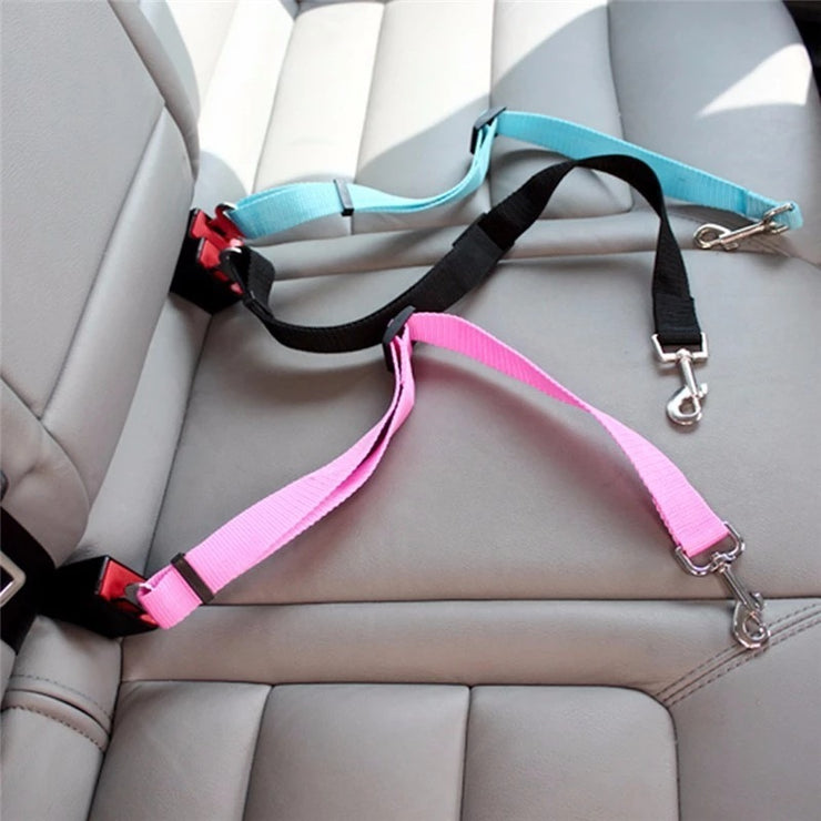 Adjustable Pet Seat Belt for Dogs and Cats