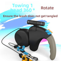 Outdoor dog walking leash