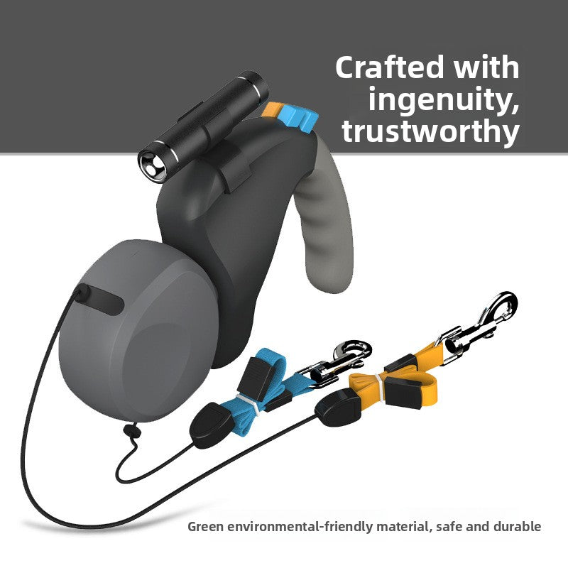 Outdoor dog walking leash