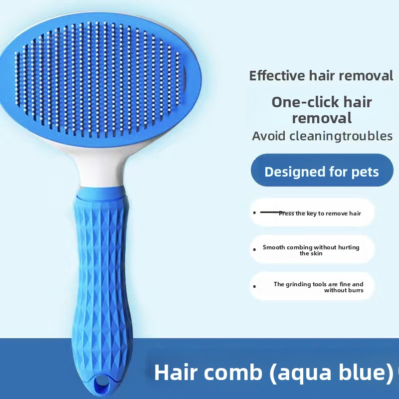 Self-Cleaning Pet Grooming Comb